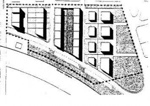 Progetto per la redazione di un Piano Particolareggiato di Iniziativa Pubblica sull'area di proprietà comunale del campo sportivo di via C.Battisti a Migliarino – FE.(1995)