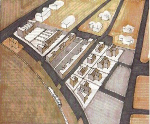 Progetto per la redazione di un Piano Particolareggiato di Iniziativa Pubblica sull'area di proprietà comunale del campo sportivo di via C.Battisti a Migliarino – FE.(1995)
