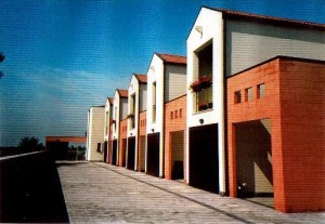 Progetto e D.L. di insediamento residenziale di n°8 unità immobiliari a Chiesuol del Fosso - FE.(1995)