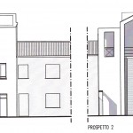 Progetto per il recupero di ex opificio da adibire a residenze a Serravalle - Fe. (2004)