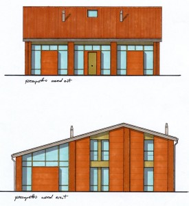 Progetto per il ripristino tipologico di edificio rurale da adibire a residenza a Cocomaro di Focomorto - Fe. (2006)