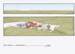 Progetto preliminare per la partecipazione al bando del Comune di Ferrara per l'ammissione al 1° POC: area a San Martino (FE). (2011)