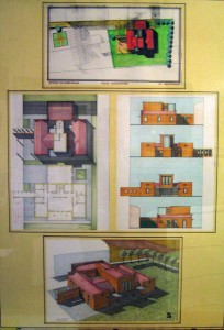 Progetto e D.L. per la costruzione di casa monofamiliare di mq.180 a Chiesuol del Fosso (FE). (1993)