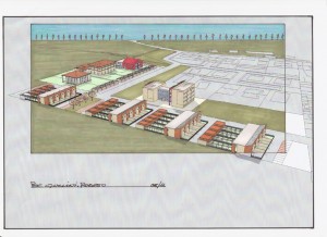 Progetto preliminare per la partecipazione al bando del Comune di Ferrara per l’ammissione al 1° POC di area consolidata e urbanizzabile, a Ferrara loc. Porotto (2011)