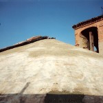 Progetto e D.L. per il restauro delle strutture di copertura e degli infissi con recupero delle bucature originali della Chiesa di San Giovanni Battista a Ferrara. (1991)