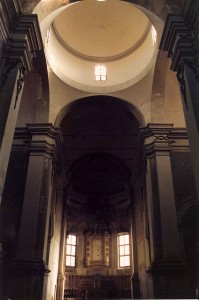 Coordinatore per il rilievo della “Chiesa di San Giovanni Battista” a Ferrara. (1991)