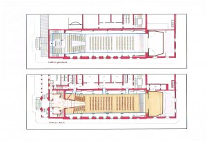 Recupero Auditorium Conservatorio "G. Frescobaldi" Ferrara - Studio (2015)