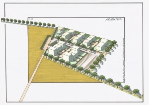 Progetto preliminare del PUA in area di espansione inserita nel 1° POC del Comune di Argenta (FE). (2011)