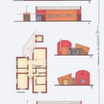 Progetto definitivo per la costruzione di una casa monofamiliare a San Martino (FE). (2011)
