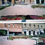 Progetto definitivo ed esecutivo per la sistemazione  di piazza della Repubblica a Migliarino, per il Comune di Migliarino (Fe). (1999)