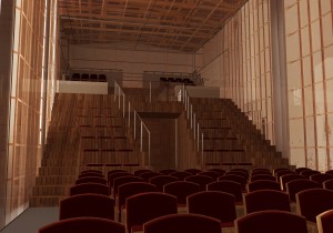 Recupero Auditorium Conservatorio "G. Frescobaldi" Ferrara - Studio (2015)