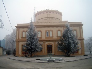 Progetto e D.L. per il restauro della Palazzina Servizi e Torre Acquedotto della Centrale di Potabilizzazione, a Ro (Fe). (2011)